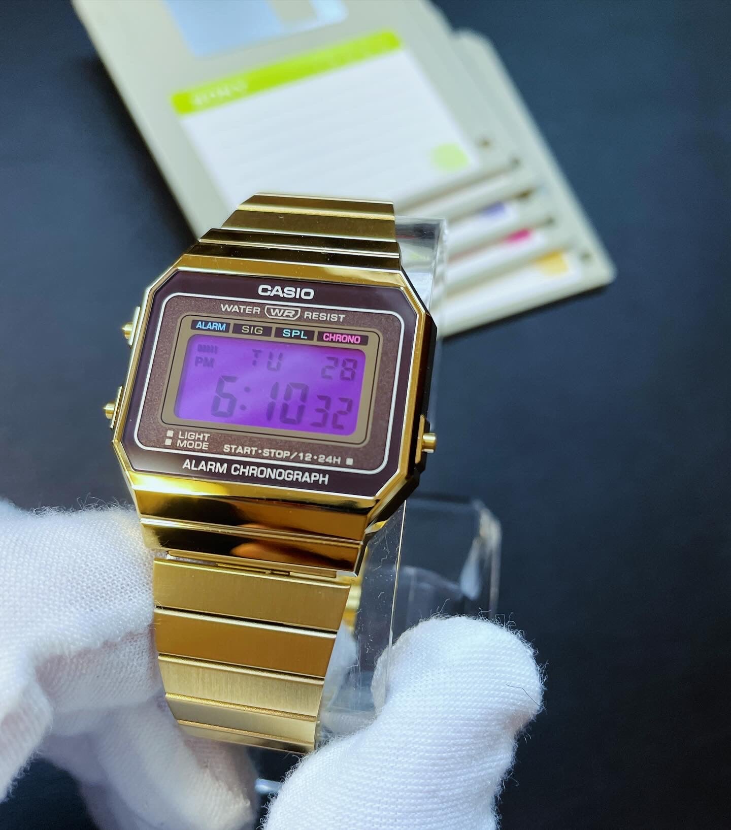 Reloj casio shops vintage morado